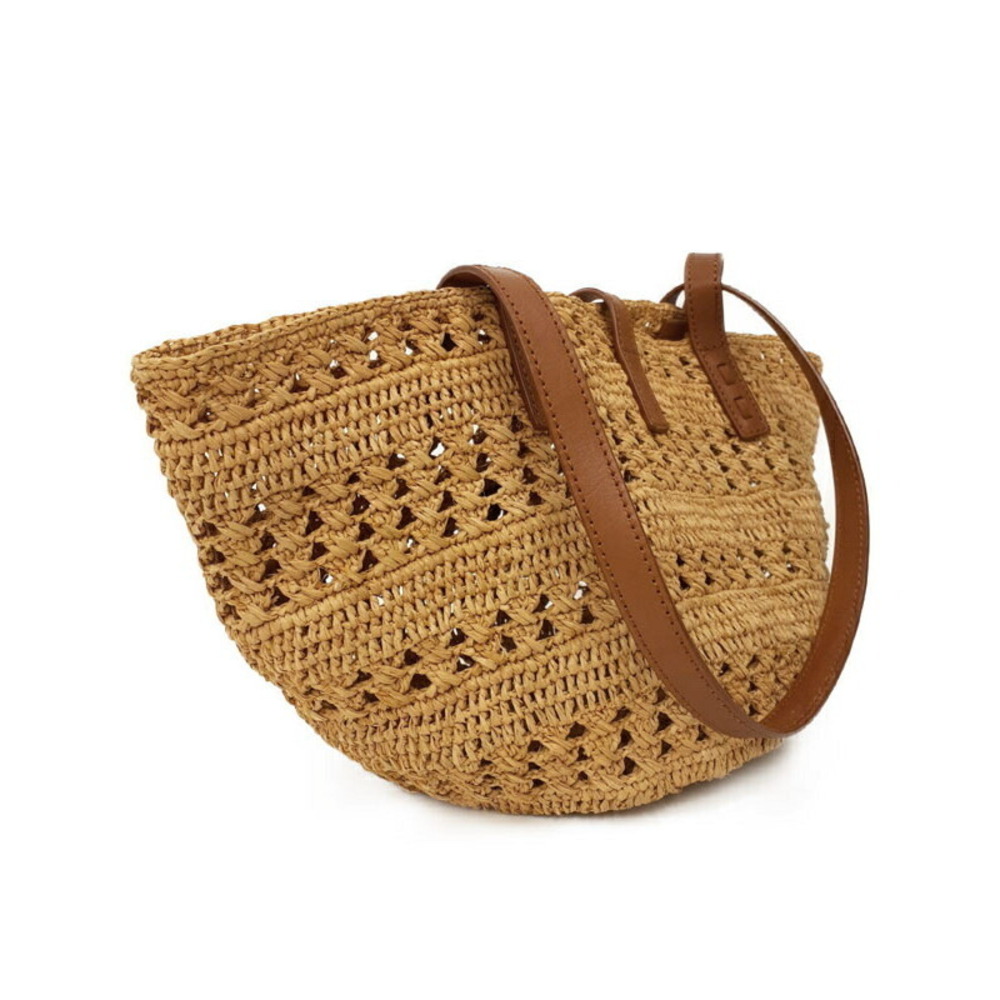 Saint Laurent Crochet Panier Tote Bag PARIS